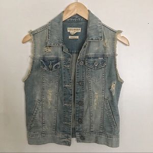 Bullhead Denim Western Vest